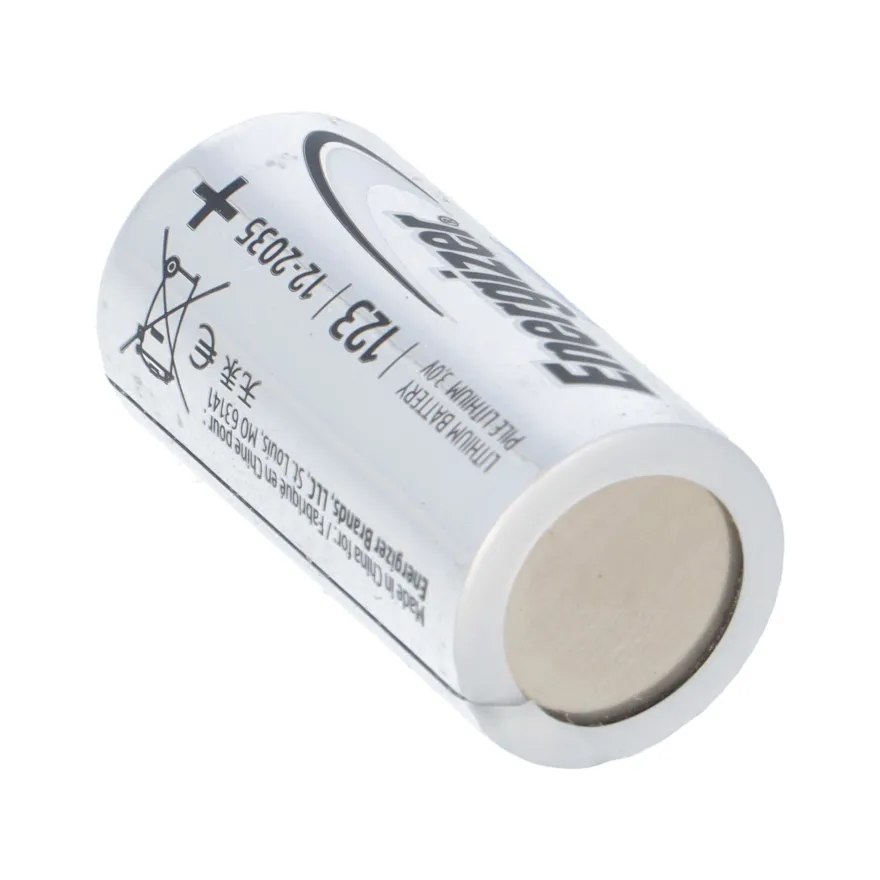 200x Energizer 123 CR123A Lithium Batterie 3V – EL123AP – Großpack