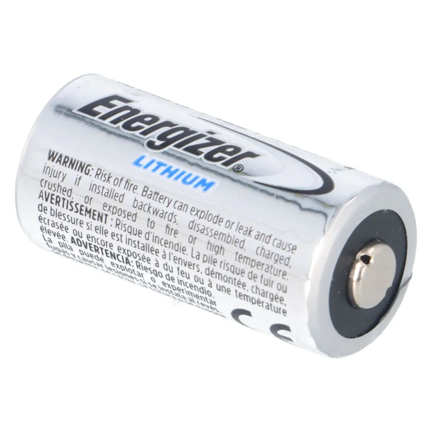 200x Energizer 123 CR123A Lithium Batterie 3V – EL123AP – Großpack
