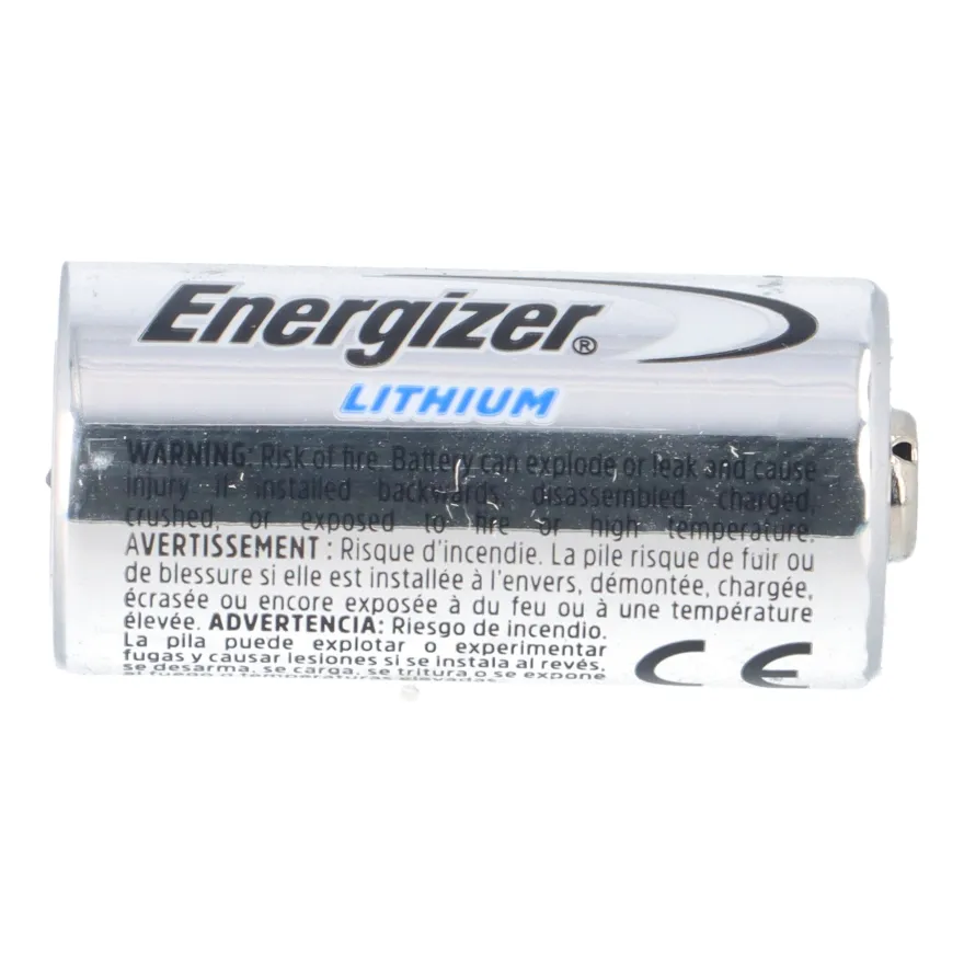 200x Energizer 123 CR123A Lithium Batterie 3V – EL123AP – Großpack