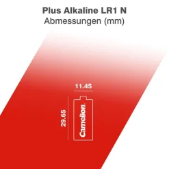 8x 2er Blister Camelion LR1 MN9100 Lady N PLUS Alkaline Batterien
