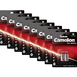 8x 2er Blister Camelion LR1 MN9100 Lady N PLUS Alkaline Batterien