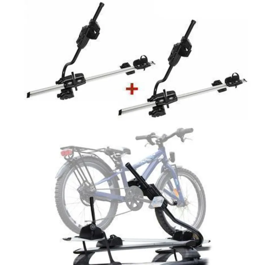 2x Farad Fahrradträger bis 25 kg ABE P-Style Dachfahrradträger EBike FatBike