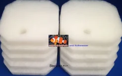 10 x Filtervlies passend für Eheim 2226, 2228, 2326, 2328 professionel 2, 25 mm dick