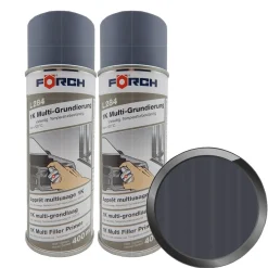 2x FOERCH L284 1K MULTI-GRUNDIERUNG 0.4 LTR Grundierfüller Stahl