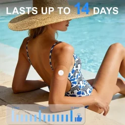 20x Freestyle Libre 3 Pflaster, transparente Sport-Pflaster für Sensor