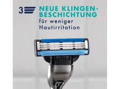 7x Gillette MACH3 Rasierklingen + Rasierer , Original Klingen neu & OVP