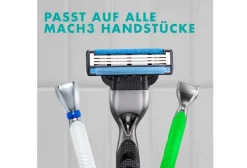 7x Gillette MACH3 Rasierklingen + Rasierer , Original Klingen neu & OVP