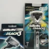 9x Gillette MACH3 Rasierklingen + Rasierer Original Klingen neu
