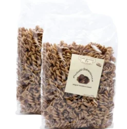 2 x 250 g Nudeln Fusilli Paleo Pasta aus Goldleinsamenmehl Glutenfrei Sojafrei