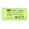 3 x GP GP75AAH Akku 2/3AA Mignon NiMH Akku 1,2V 750mAh