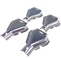 4 x Halbschale passend für Alko Bremsseile mit Glocke innen 23mm