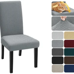 Xineage Stuhlhussen 2er Set, universale Stretch Hussen für Esszimmerstühle
