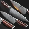 XINZUO Damaststahl Kochmesser 21cm Kiritsuke Chefmesser Gyuto Küchenmesser