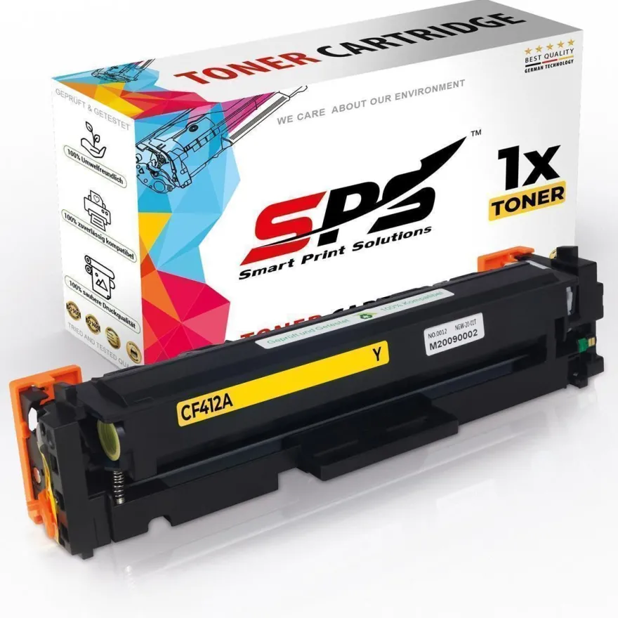1x Kompatibel für HP Color Laserjet Pro MFP M377DW Toner 410A CF412A Gelb