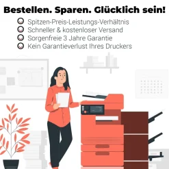 3x Kompatibel für HP Neverstop Laser 1001 Toner 143A W1143AD Schwarz