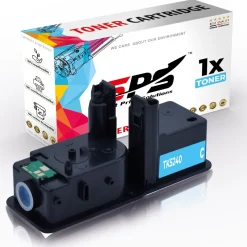 1x Kompatibel für Kyocera Ecosys M5526 Toner 1T02R7CNL0 TK-5240C Cyan