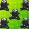 5 x Kreuzgriffmutter M6 Griff Ø 50 mm - Kreuzgriff Kreuzmutter Feststellgriff