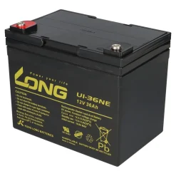 2x Kung Long U1-36NE AGM-Akkus 12V 36Ah (24V) – für Invacare Mistral