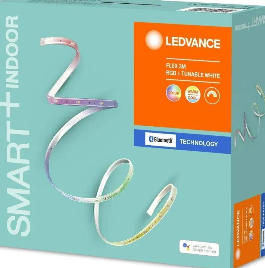 4xLedvance Smart+ LED-Stripe Flex 3m RGB tunable white dimmbar Bluetooth Google