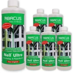 6x 1 L Nell Ultra Grünbelagentferner Algenentferner Pilzentferner