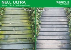 6x 1 L Nell Ultra Grünbelagentferner Algenentferner Pilzentferner
