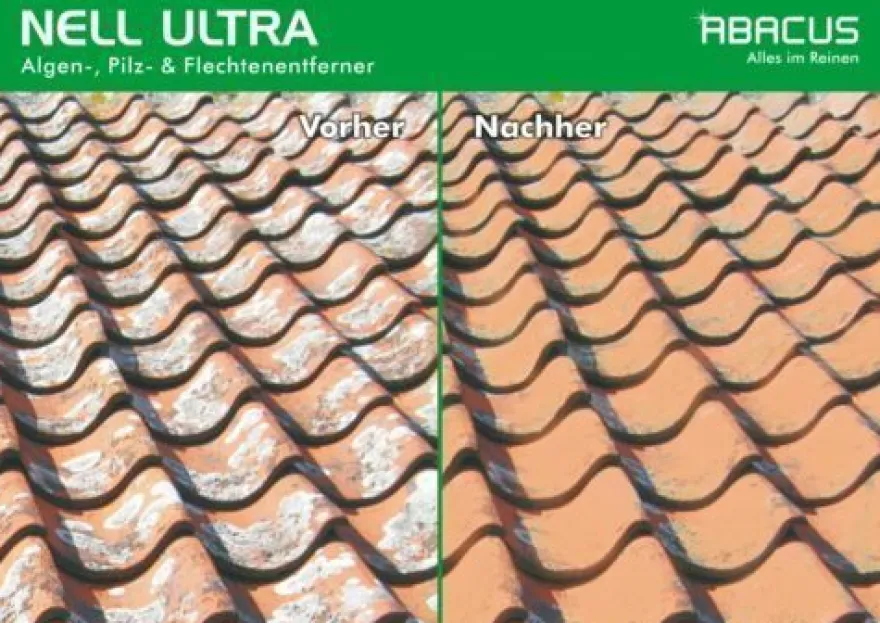 6x 1 L Nell Ultra Grünbelagentferner Algenentferner Pilzentferner