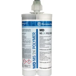 20x Marston-Domsel MD-MS 2K Polymer grau 500g Doppelspritze