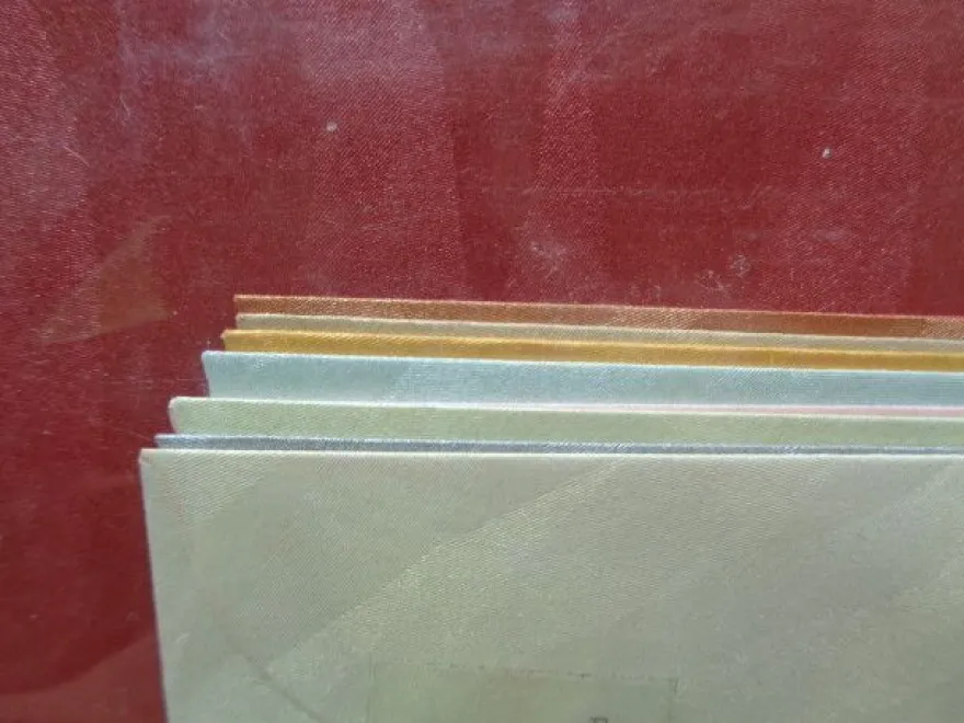 10x metallic satiniert geprägt Grußkarten Kouvert Briefpapier Karin Jittenmeier Ideen