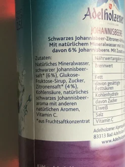 12x500ml Adelholzener Johannisbeere PET - Mehrweg -