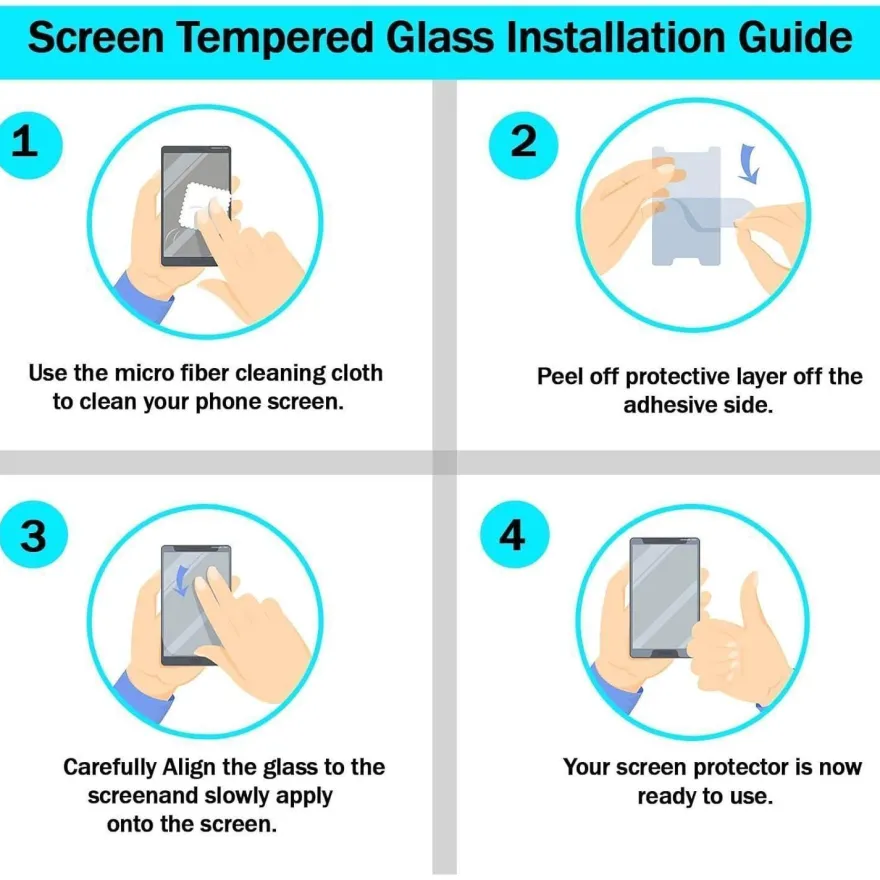 3x Panzerglas Schutz Xiaomi Redmi A1 A2 HD Folie 0,33mm