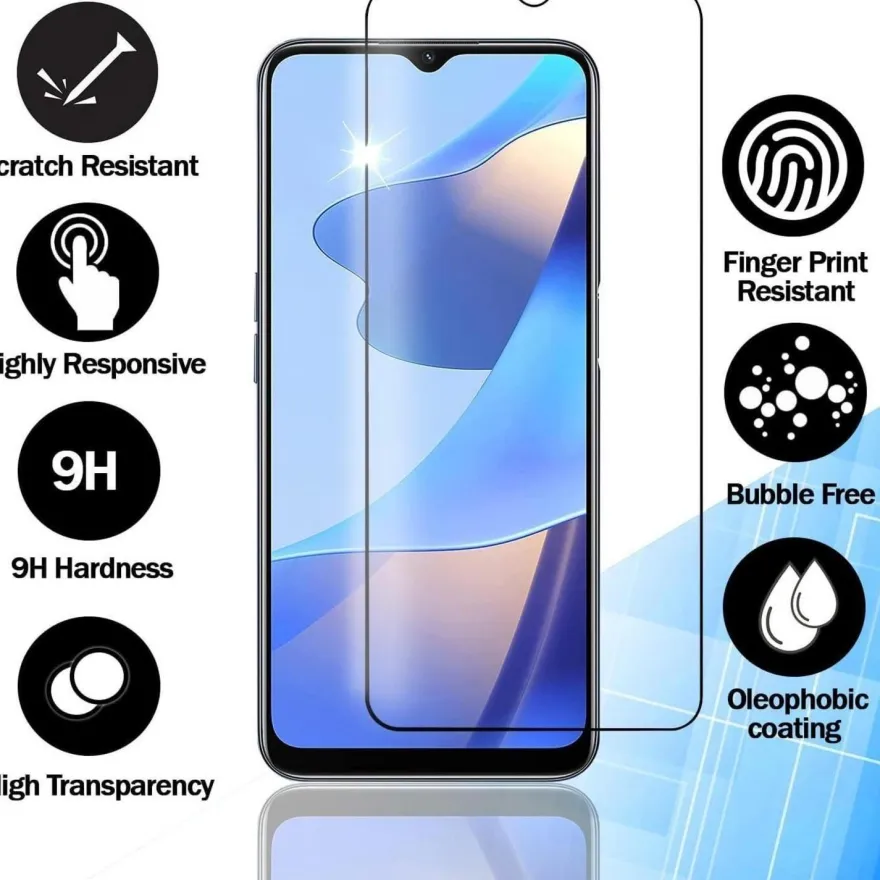 3x Panzerglas Schutz Xiaomi Redmi A1 A2 HD Folie 0,33mm