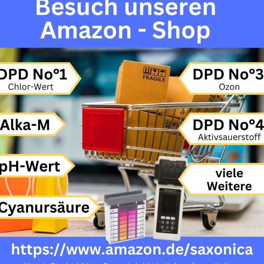 50x pH-Wert (Phenol Red) I 50x DPD No°1 (freies Chlor Rapid) Test-Tabletten für
