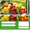 100 x Premium Geschenkgutscheine (Obst-670) Gastronomie Gutscheine extra stabil