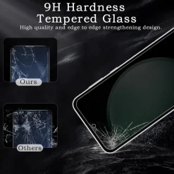2x Samsung Galaxy S23 FE Sichtschutz + Kameraschutz - Anti-Spy Folie 9H