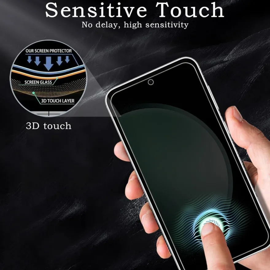 2x Samsung Galaxy S23 FE Sichtschutz + Kameraschutz - Anti-Spy Folie 9H