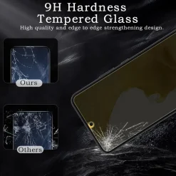 2x Samsung Galaxy S22 Plus Sichtschutz & Kameraschutz Anti-Spy Glas Folie