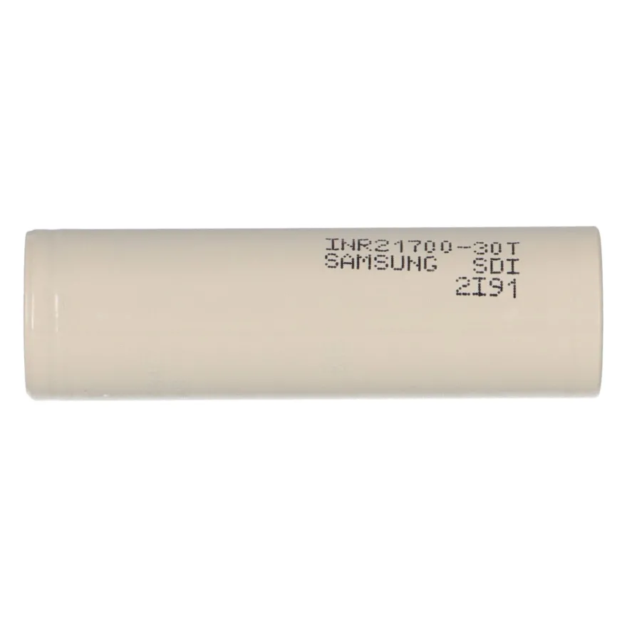 6x Samsung INR21700-30T 3,6V 3000mAh 35A Li-Ion-Akku