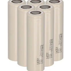 6x Samsung INR21700-30T 3,6V 3000mAh 35A Li-Ion-Akku