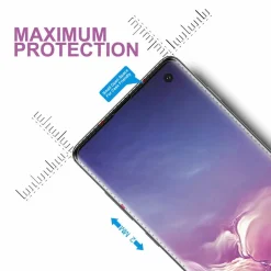 2x Samsung S10 Plus TPU Display Ultra Clear Schutz Full Cover Anti Kratzer Folie