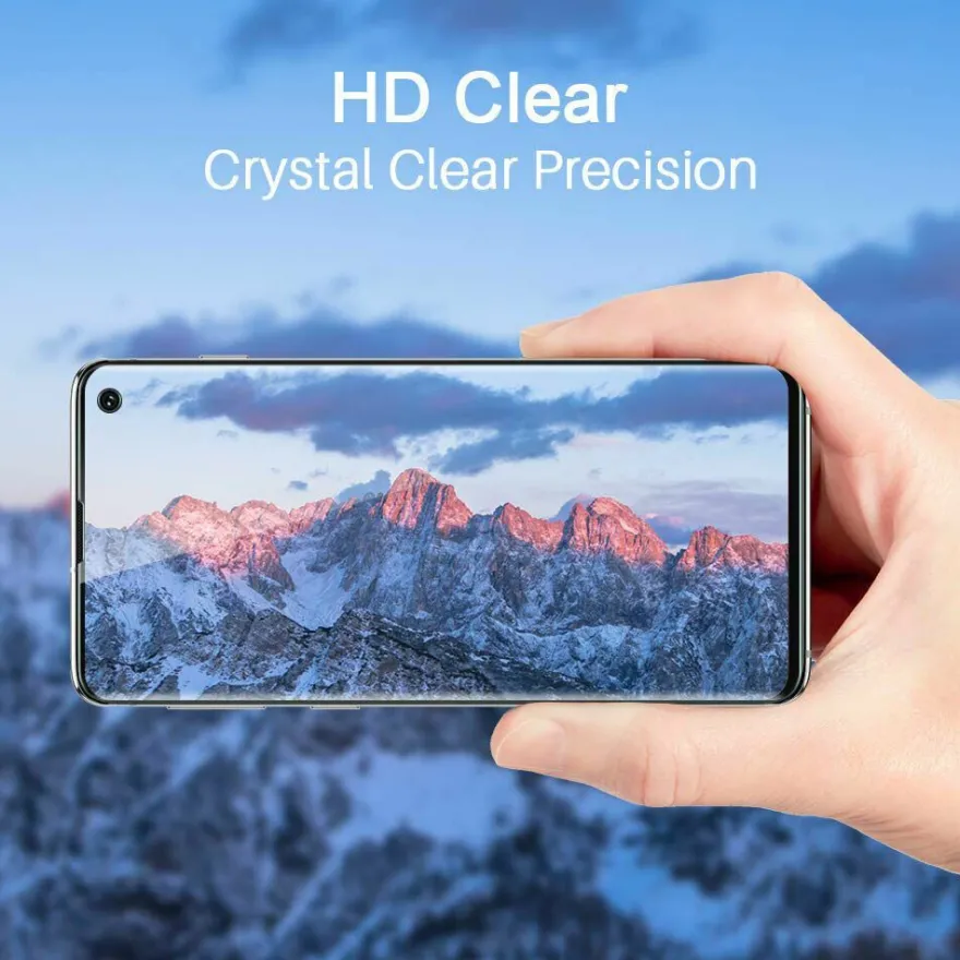 2x Samsung S10 Plus TPU Display Ultra Clear Schutz Full Cover Anti Kratzer Folie