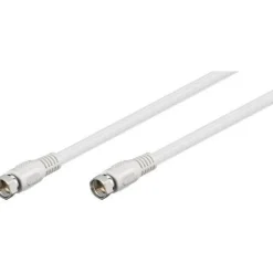 5 x SAT DVB-S SatelitenKabel F Stecker 75 Ohm für Satellit LNB Anschlusskabel