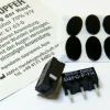 2x Schalter L & R + 2 Set Gleitpad, Ersatz-Füße für Logitech M215, M310, M325
