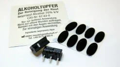 2x Schalter L & R + 2 Set Gleitpad, Ersatz-Füße für Logitech M215, M310, M325