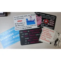 500 x Schild Spaßschilder versch. Groeßen Restposten Schilder - 125023/6