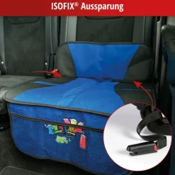 2x Schutz-Unterlage Schon-Bezug Kindersitz Auto Sitz-Schoner Autositz-Auflage