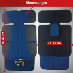 2x Schutz-Unterlage Schon-Bezug Kindersitz Auto Sitz-Schoner Autositz-Auflage