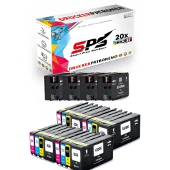 20x Tinten HP 932XL 933XL Multipack kompatibel für HP Officejet 6600 Premium E