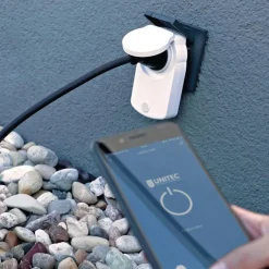 3x Unitec Smart Steckdose WLAN Outdoor IP44 Zwischenstecker Alexa Google Tuya