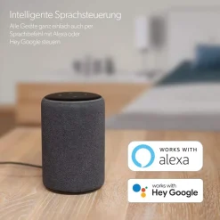 3x Unitec Smart Steckdose WLAN Outdoor IP44 Zwischenstecker Alexa Google Tuya