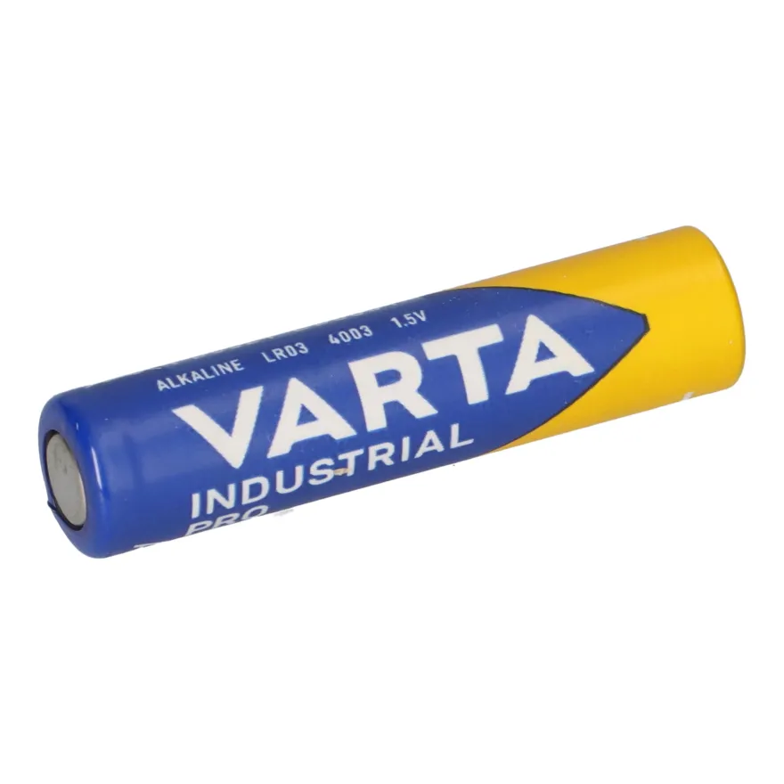 500x VARTA Industrial Pro AAA LR03 1,5V Alkaline – Micro 4003 Großgebinde